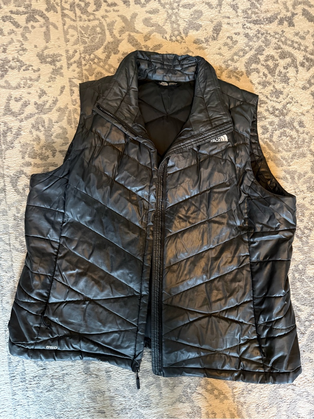 The North Face Women’s Black Quilted Insulated Vest